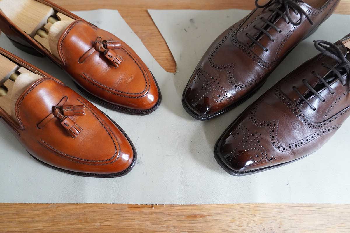 茶色の革靴を自然にエイジングさせるお手入れと磨き方について考える 革靴ジャーナル